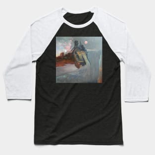 Industrial Moon Baseball T-Shirt